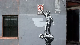 Sztukatułka: Banksy zamalowany