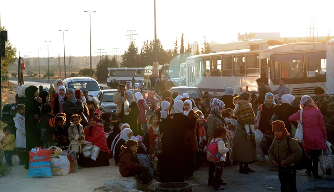 Ewakuowano 1500 osób z przedmieścia Damaszku