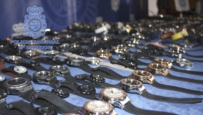 Skradli zegarki za 23 mln euro. Zostali aresztowani 