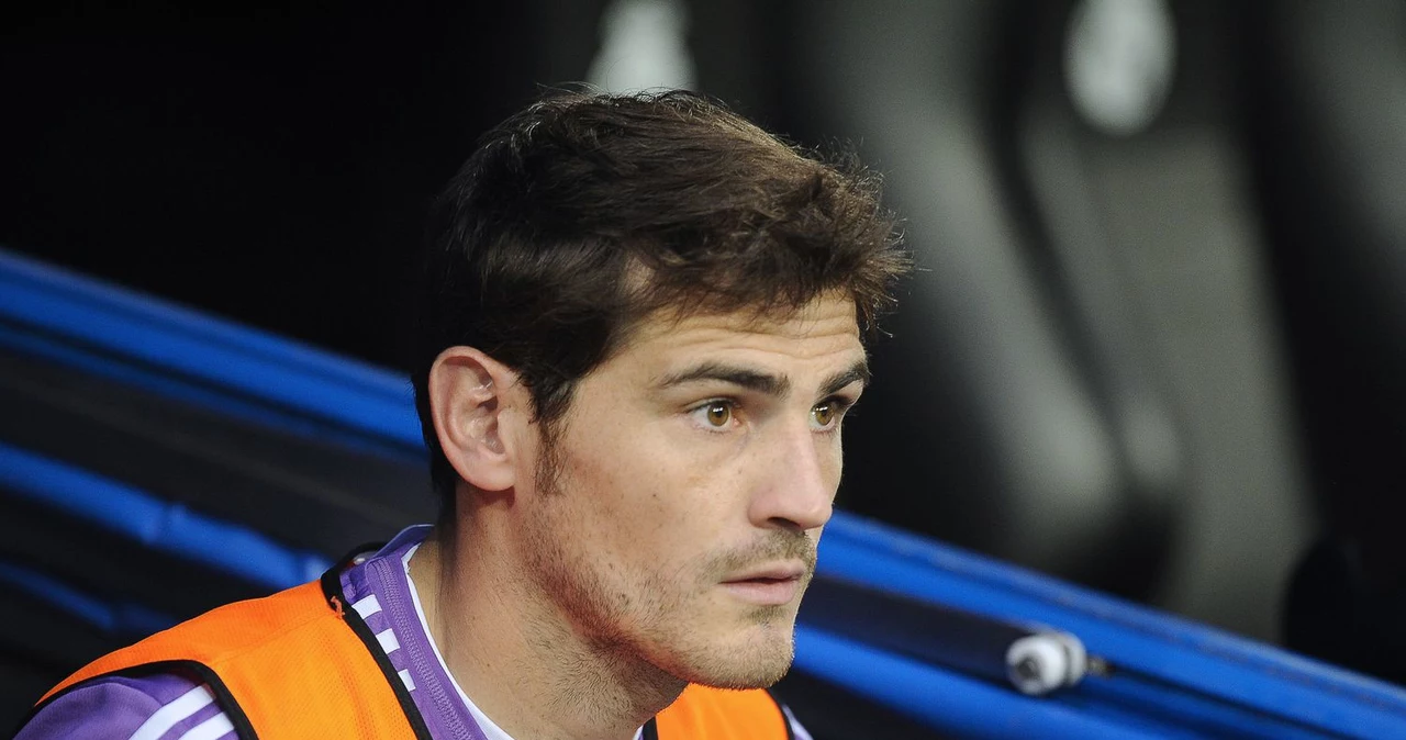 Bramkarz Realu Madryt Iker Casillas