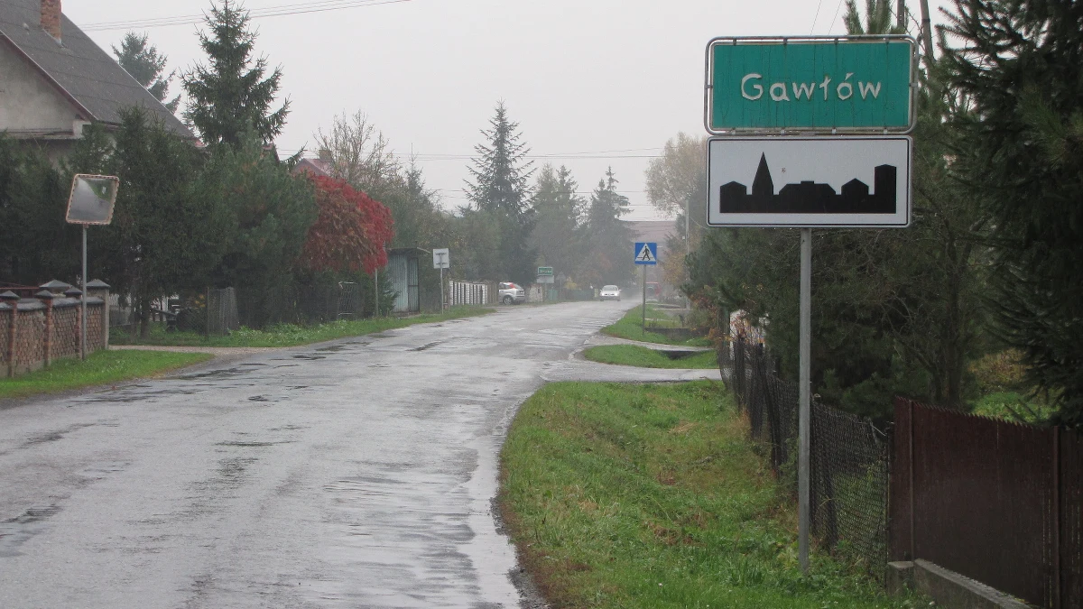 Mieszkańcy małopolskiego Gawłowa domagają się budowy bezpiecznych poboczy dla pieszych. Przez niewielką miejscowość prowadzi droga powiatowa. Teraz bardzo ruchliwa, gdyż jest północnym łącznikiem ze zjazdem z nowego odcinka autostrady A4 w okolicach Bochni. Oznacza to, że wszystkie samochody jadące w stronę Nowego Brzeska muszą przejechać przez Gawłów. Wąską drogą jeżdżą także ciężarówki, chociaż ustawione zostały zakazy jazdy samochodów o ciężarze ponad 10 ton. 