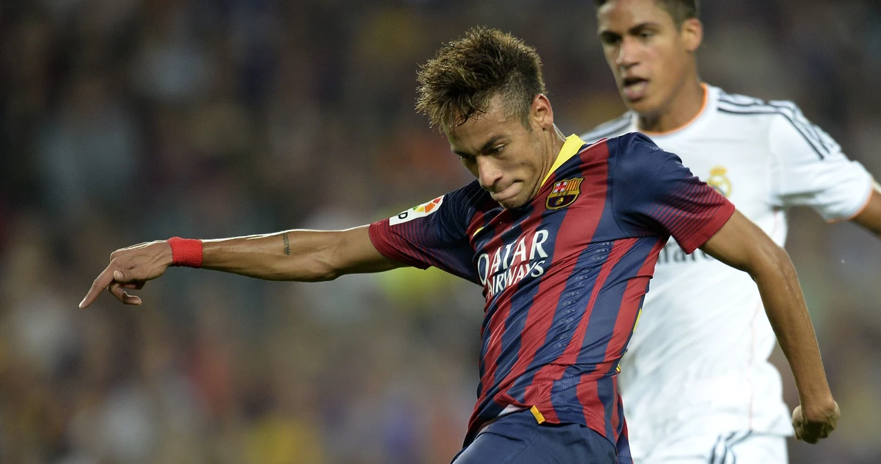 Neymar zdobył pierwszą bramkę dla Barcelony w meczu z Realem