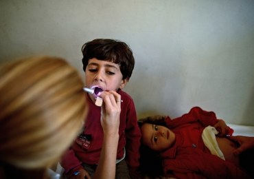 Potwierdzono polio u dzieci w Syrii 
