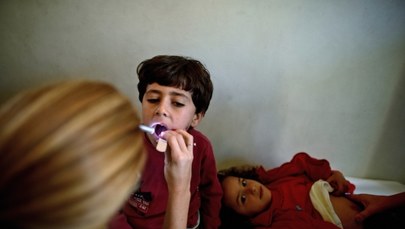 Potwierdzono polio u dzieci w Syrii 