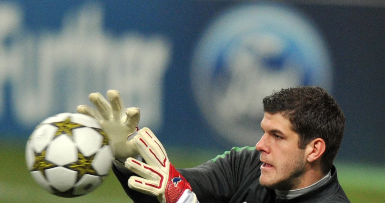 Bramkarz Celticu Glasgow Fraser Forster