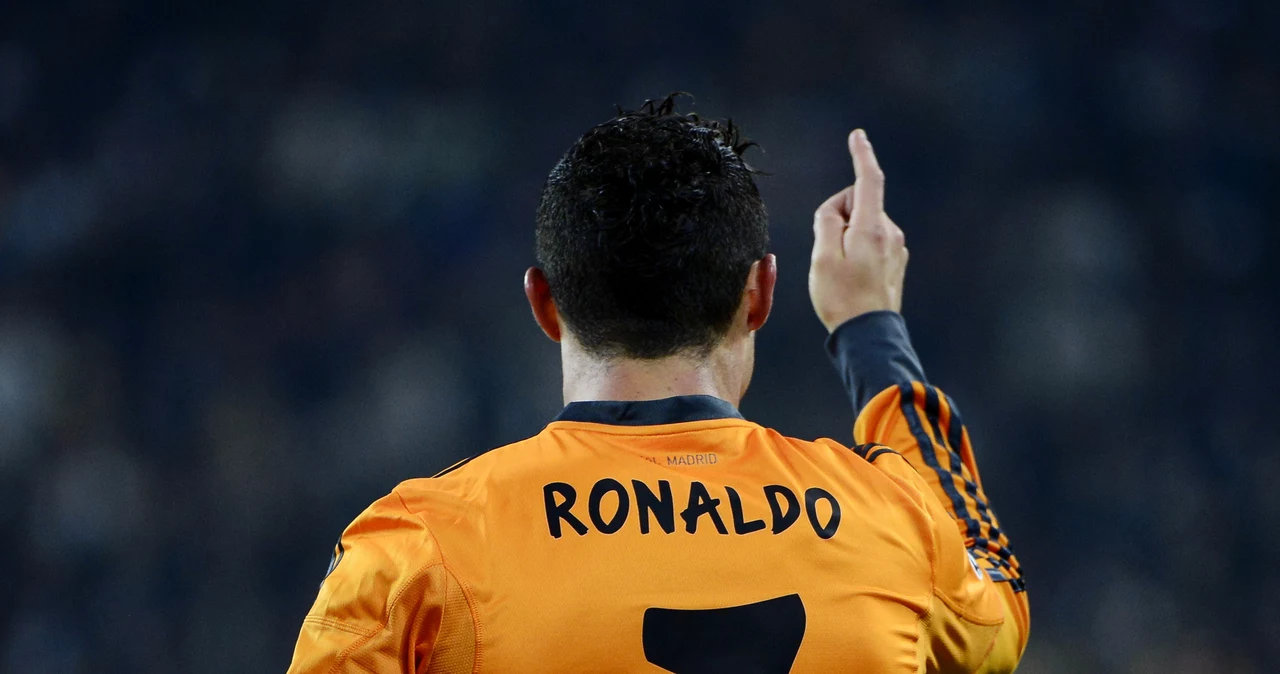 Cristiano Ronaldo cieszy się ze zdobycia gola podczas meczu Realu z Juventusem