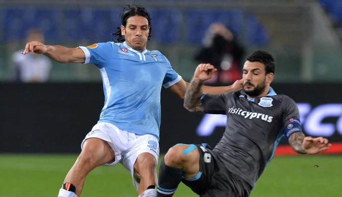 Piłkarska LE: Lazio Rzym - Apollon Limassol 2-1