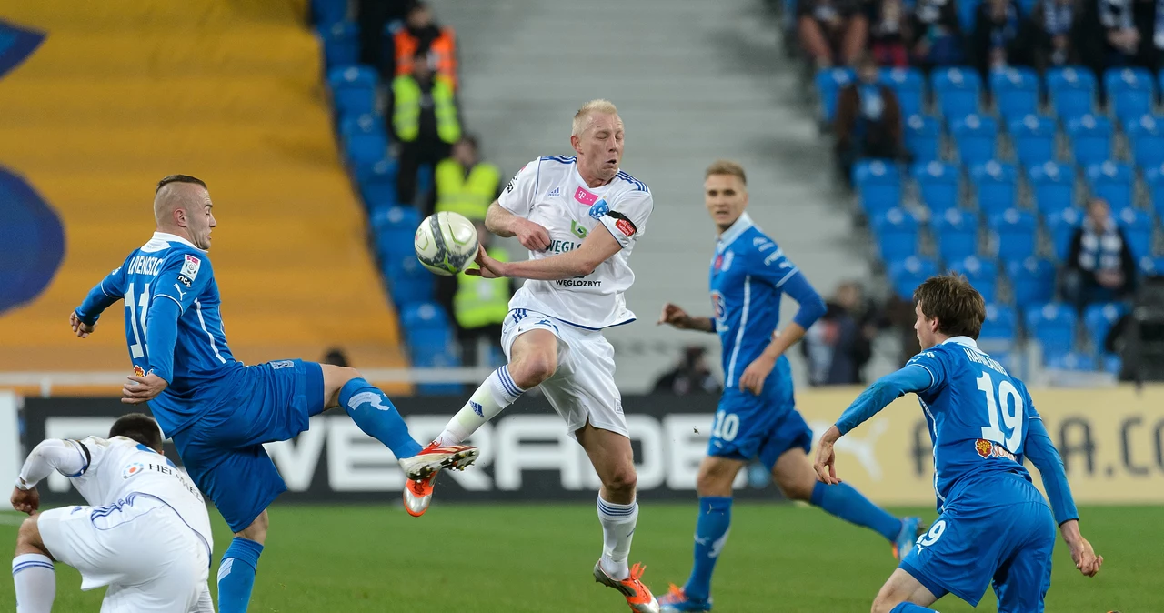 Od lewej Gergo Lovrencsics, Marek Szyndrowski i Kasper Hamalainen 