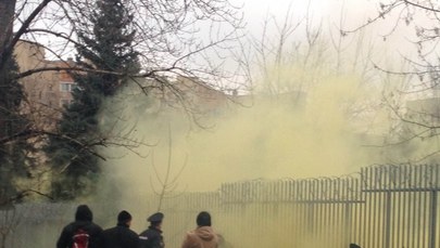 Atak na polską ambasadę w Moskwie