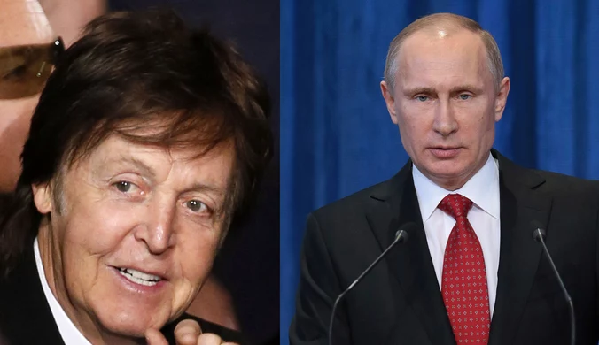 Paul McCartney do Putina: "Drogi Władimirze..."