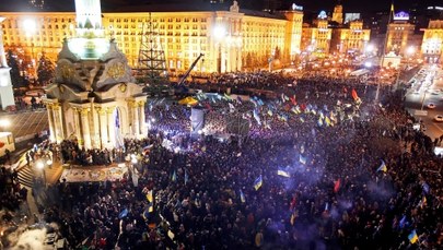 Ponad 10 tys. Ukraińców na Majdanie. Opozycja chce odsunięcia Janukowycza od władzy 