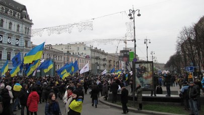 "Ukraina to Europa", czyli wielka demonstracja w Kijowie