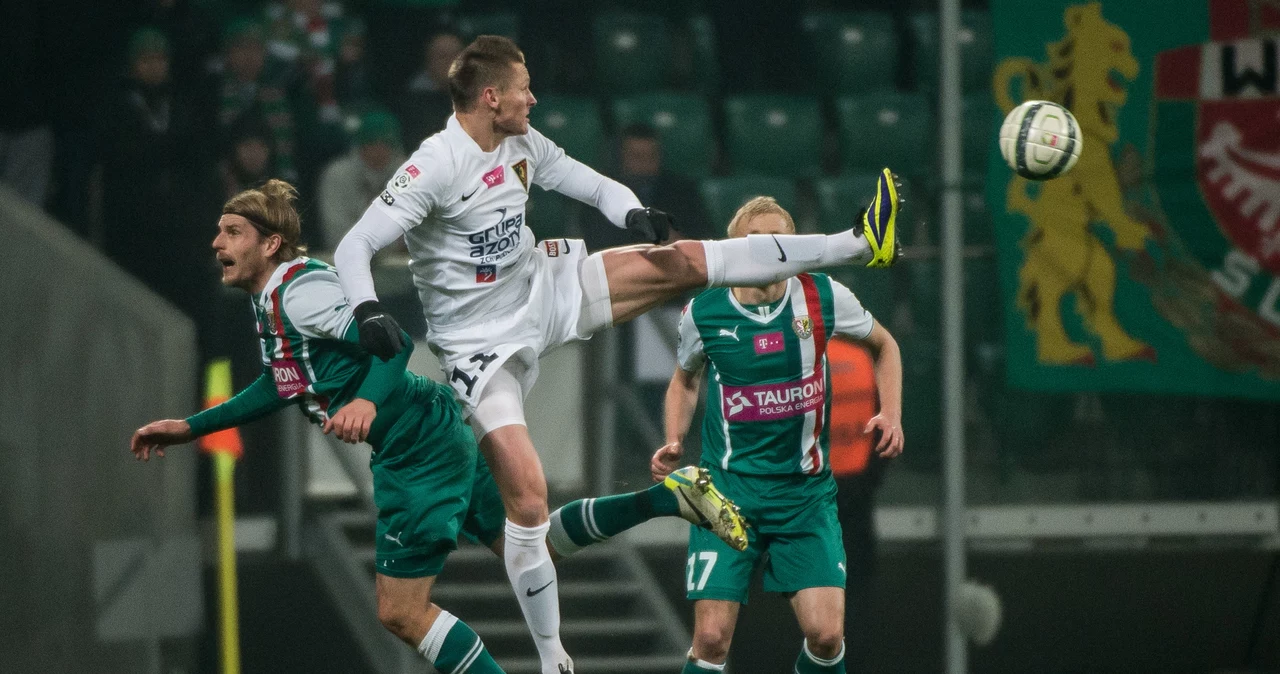 Marcin Robak zdobył bramkę dla Pogoni Szczecin 