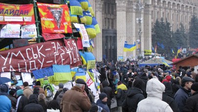 Majdan w Kijowie pełen Ukraińców 