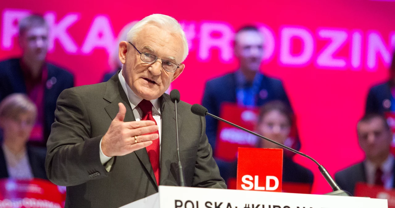 Przewodniczący SLD Leszek Miller 