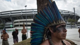 MŚ 2014: Ostatni z protestujących Indian ściągnięty z drzewa