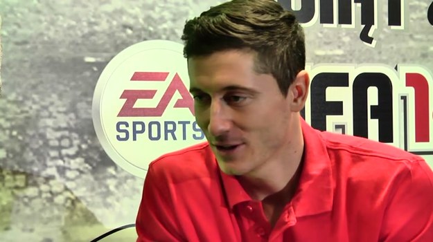 Robert Lewandowski, ambasador gry FIFA 14 w Polsce, opowiada o tym, jak to jest grać sobą na konsoli.