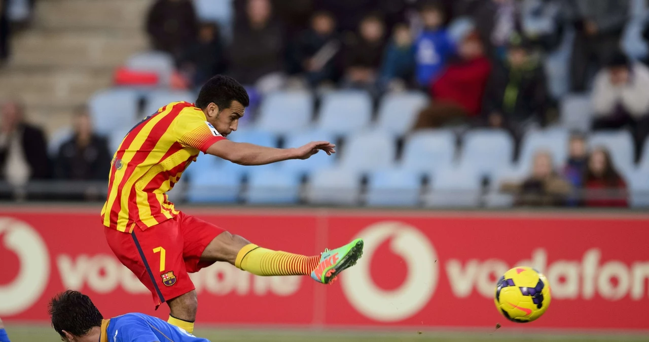 Pedro rozegrał świetny mecz i poprowadził Barcelonę do zwycięstwa w meczu z Getafe