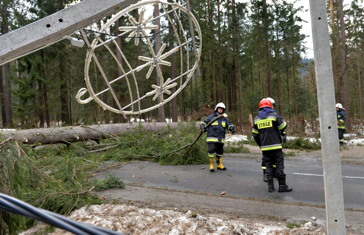 Nad Tatrami znowu wieje halny. Jego podmuchy na Kasprowym Wierchu osiągają prędkość 90 kilometrów na godzinę. W Zakopanem wieje do 50 km/h. Jak dotąd wiatr nie wyrządził nowych szkód. Synoptycy przewidują jednak, że będzie mocno wiało do niedzieli.