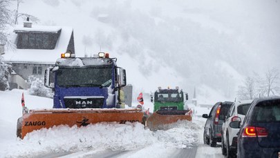 Szwajcaria po przejściu śnieżycy
