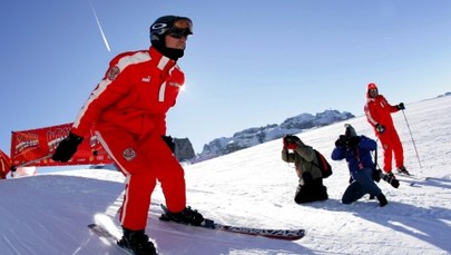 Michael Schumacher miał wypadek na nartach