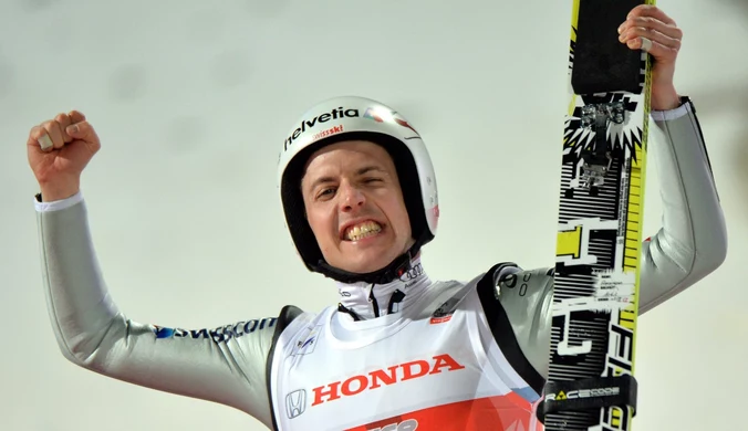 TCS: Simon Ammann wygrał wygrał w Oberstdorfie