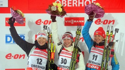 PŚ w biathlonie: Nowakowska-Ziemniak ósma, triumf Domraczewej