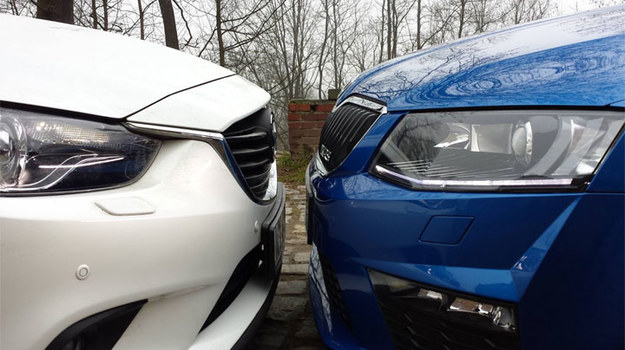 Dwa różne auta. Skoda octavia RS kombi i Mazda 6 sedan. Skoda z silnikiem benzynowym, Mazda - wysokoprężnym. Który samochód wybierasz? 