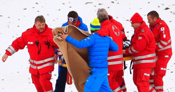 Austriak Thomas Morgenstern miał groźny upadek na drugim treningu na mamucim obiekcie Kulm w austriackim Bad Mitterndorf przed kwalifikacjami do sobotnich zawodów Pucharu Świata w skokach narciarskich. Jak poinformowano, jest przytomny i porusza kończynami.