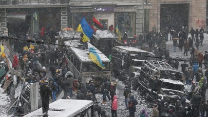 W Kijowie wciąż niebezpiecznie. "Za zamieszki odpowiada opozycja"