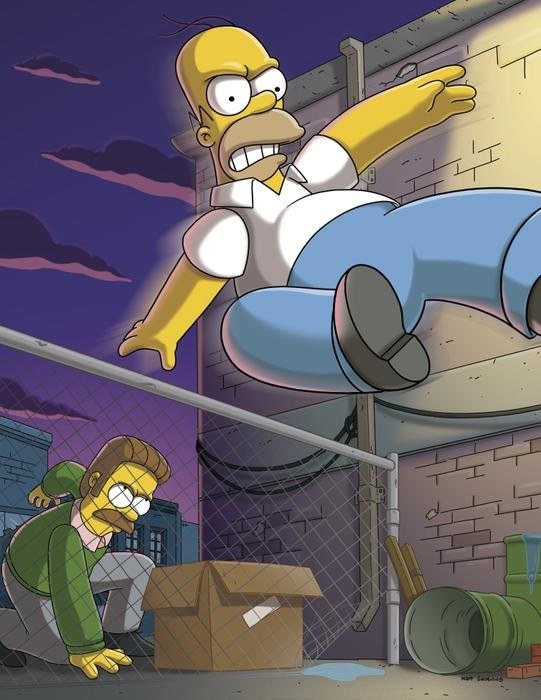 Zdjęcie ilustracyjne Simpsonowie odcinek 1 "Sex, Pies and Idiot Scrapes"