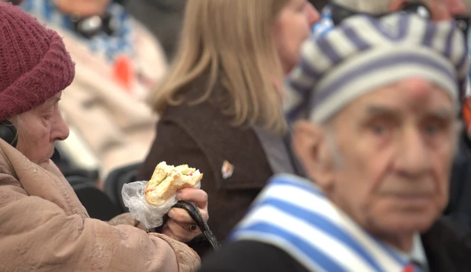 Wspólne modlitwy w intencji ofiar Auschwitz na zakończenie uroczystości 