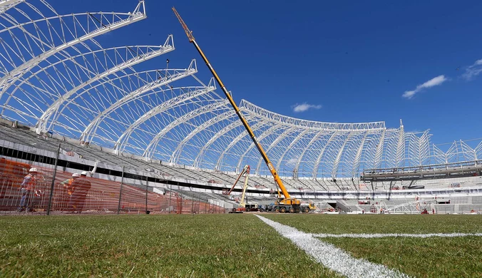 Mundial w Brazylii - otwarcie stadionu w Porto Alegre przełożone