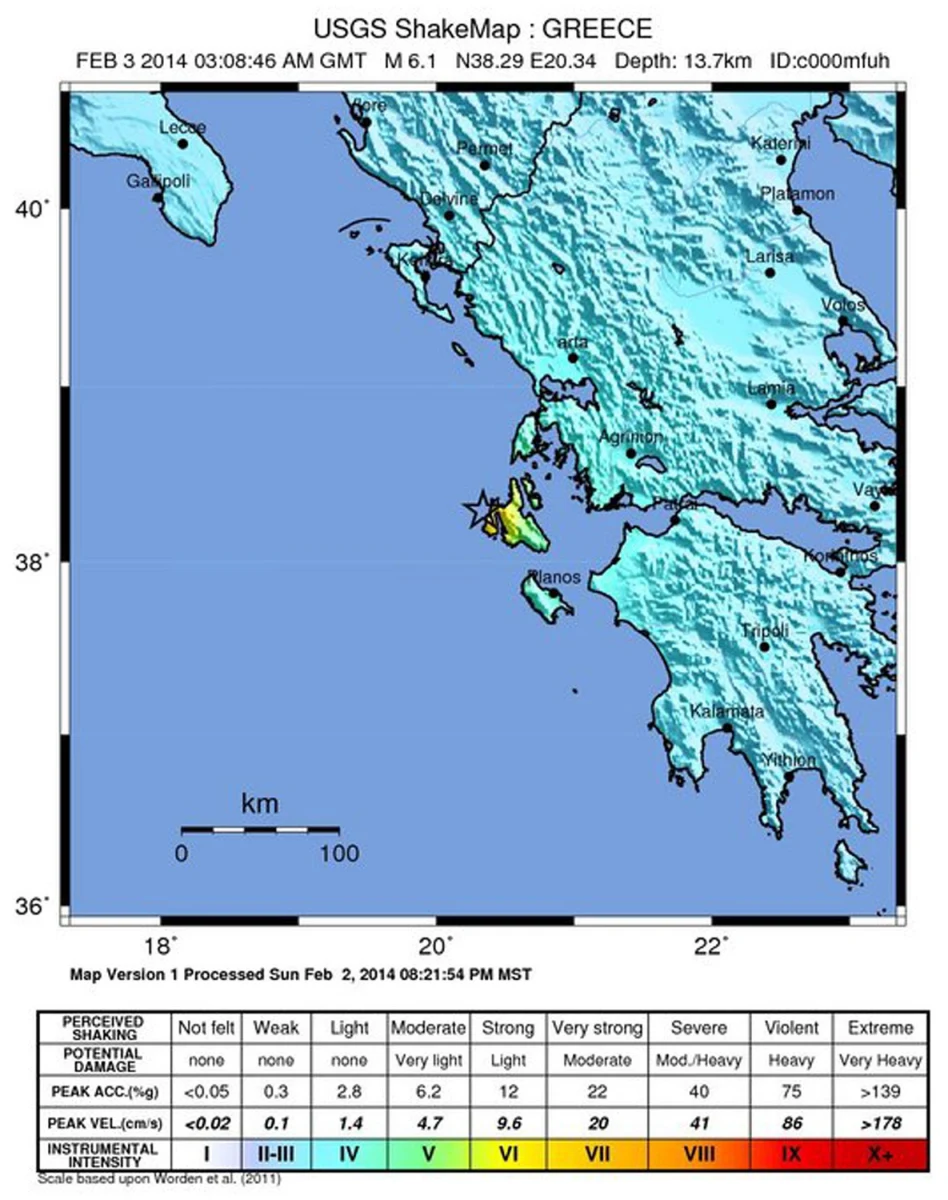 Trzęsienie ziemi o sile 6,1 w skali Richtera nawiedziło nad ranem zachodnie obszary Grecji - poinformowały amerykańskie służby geologiczne (USGS). Na razie nie ma doniesień o ofiarach, ani o stratach materialnych.