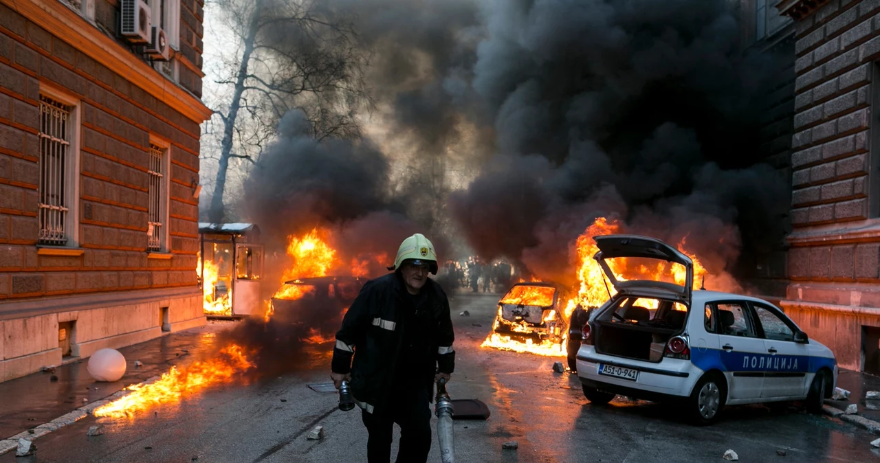 Gwałtowne protesty w Bośni