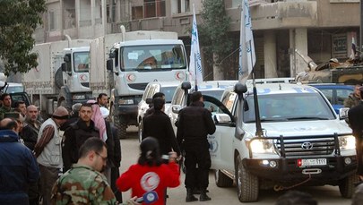 Syria: Kilkuset cywilów ewakuowanych