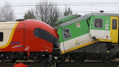 Kolizja pociągów pod Warszawą