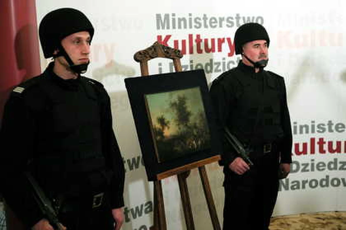 Od soboty w Muzeum Narodowym w Warszawie będzie można oglądać, odzyskany po latach przez ministerstwo kultury, obraz Johanna Conrada Seekatza "Św. Filip chrzci sługę królowej Kandaki".