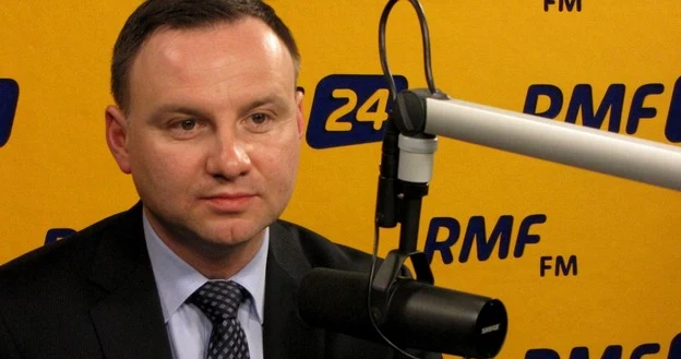 Andrzej Duda w Kontrwywiadzie RMF FM. 