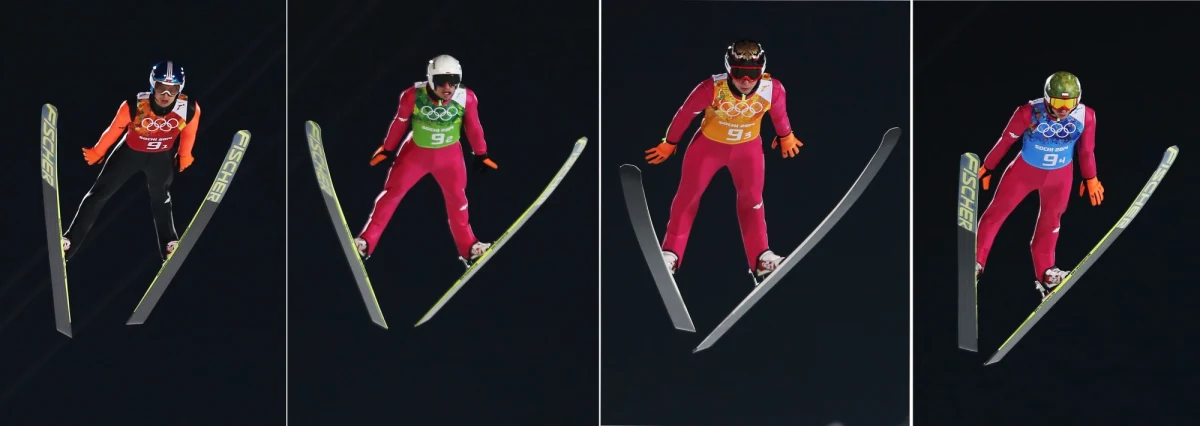 Zabrakło naprawdę niewiele:( Biało-czerwoni zajęli najgorsze dla sportowców - 4. miejsce w konkursie drużynowym na dużej skoczni w Soczi. Narzekać jednak nie możemy! Królem obiektów w kompleksie Russkije Gorki został Kamil Stoch, dwukrotny mistrz olimpijski. Dlatego w Porannych Faktach RMF FM proponujemy Wam zabawę - skacz jak nasi w Soczi. Odlot wskazany, telemark nie ma znaczenia:) 