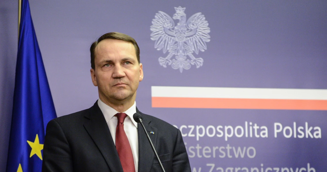 Minister spraw zagranicznych Radosław Sikorski