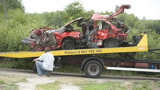 Tragiczne zderzenie samochodu z pociągiem k. Włocławka