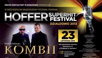 VI Ogólnopolski Młodzieżowy Festiwal Piosenki Hoffer Superhit Festival Działdowo 2013