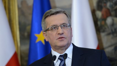 Komorowski: Oskarżenie Putina nieuzasadnione