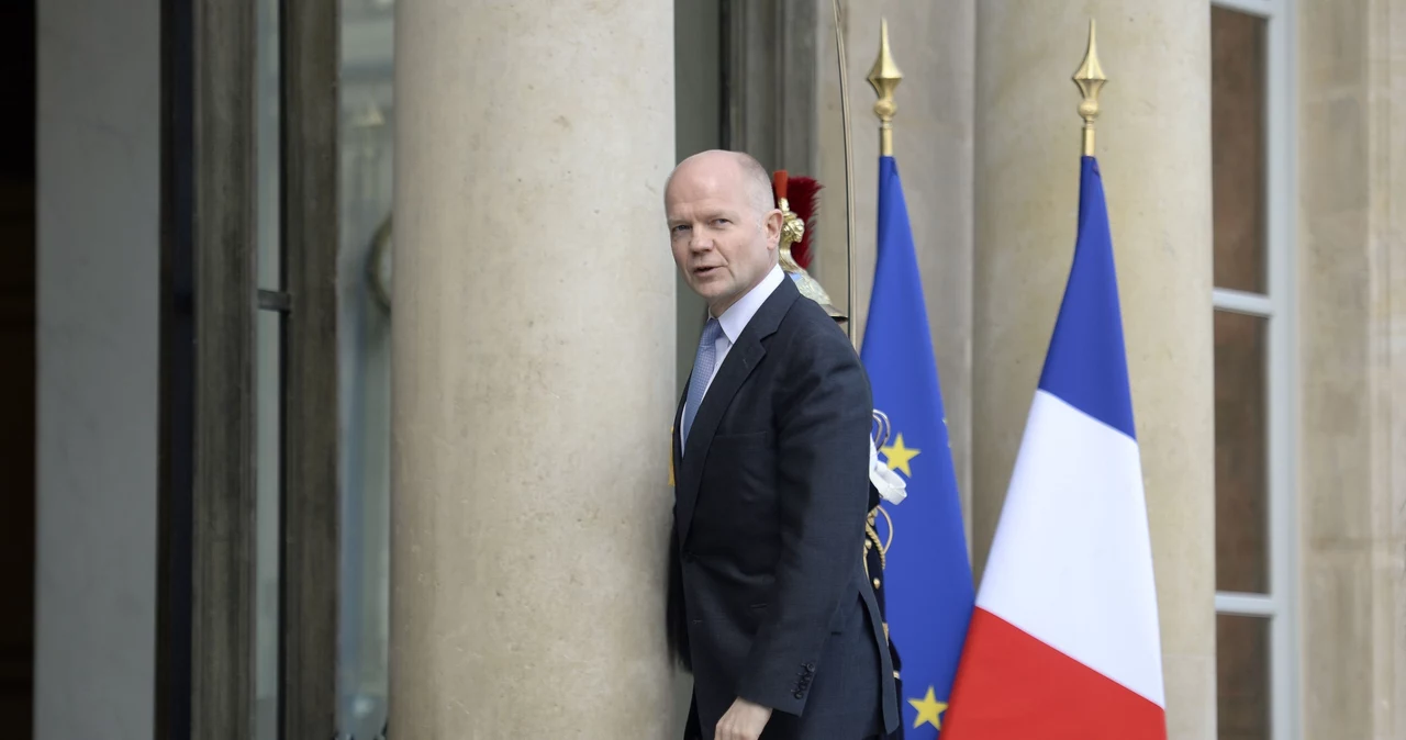 Szef brytyjskiej dyplomacji William Hague.