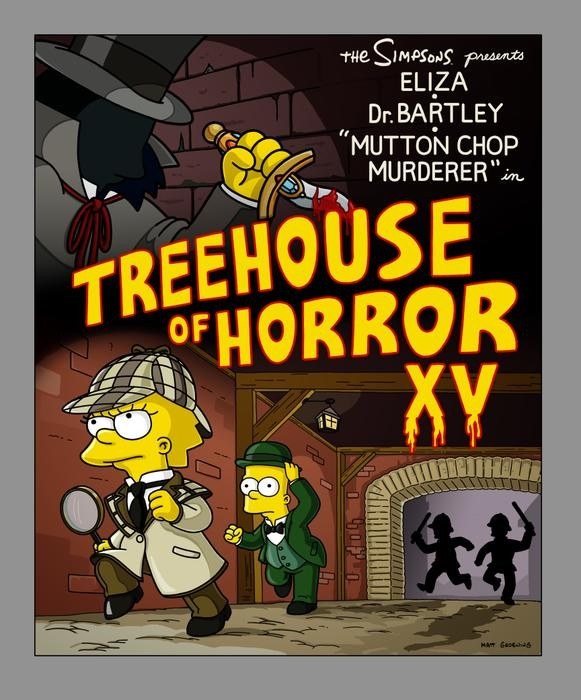 Zdjęcie ilustracyjne Simpsonowie odcinek 1 "Treehouse of Horror XV"