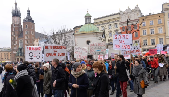 Kraków: Manifa pod hasłem "Samo się nie zrobi"