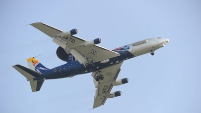 Samoloty AWACS nad Polską i Rumunią 