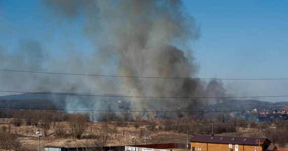 Ugaszono pożar traw w okolicach III Kampusu Uniwersyteckiego na krakowskim Ruczaju. Wszystko wskazuje na to, że było to podpalenie. 