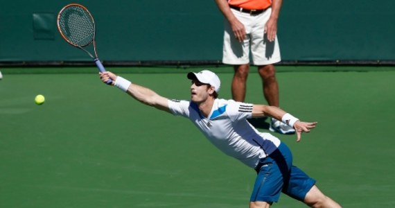 Szkot Andy Murray - ubiegłoroczny triumfator Wimbledonu - odpadł w 1/8 finału turnieju w Indian Wells. Tenisista rozstawiony z numerem piątym przegrał z Kanadyjczykiem Milosem Raonicem (10.) 6:4, 5:7, 3:6.